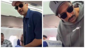 'Love and War' teaser ready for release? Ranbir Kapoor and Vicky Kaushal's video from airplane sparks buzz - WATCH