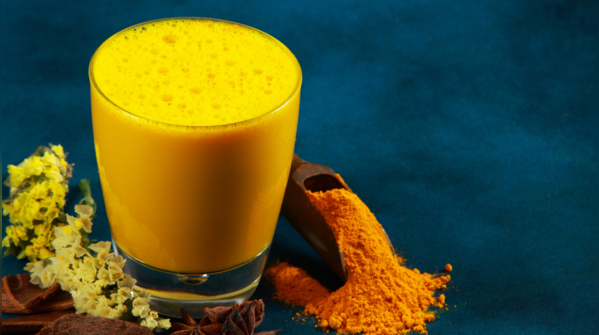 A comforting turmeric latte