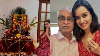 Ganesh Chaturthi 2025: A look back at Shraddha Kapoor's endearing family celebrations - See Pics