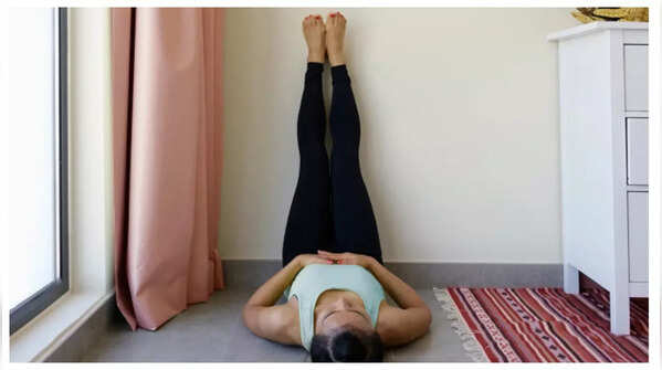 Viparita Karani (Legs-Up-The-Wall Pose)