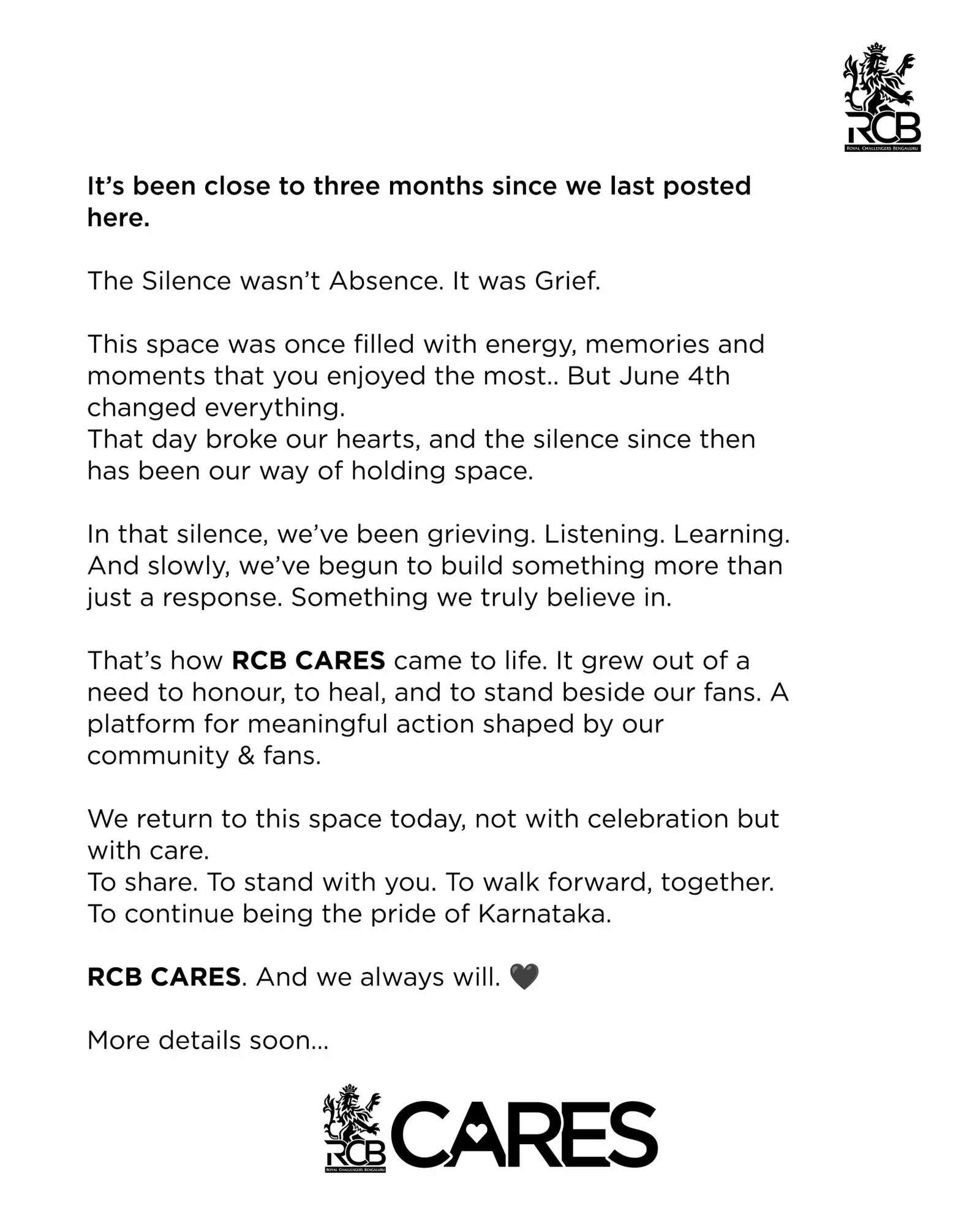 rcb post