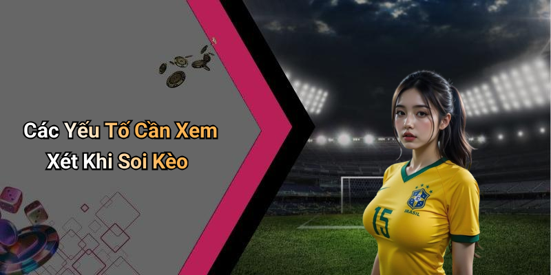 Các Yếu Tố Cần Xem Xét Khi Soi Kèo